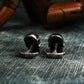 Faceless Skull Cufflinks - 925 Sterling Silver Handmade