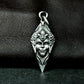 Face on Blade Pendant ¨C 925 Silver Handmade
