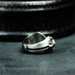 Iris Ring ¨C Handmade 925 Silver Open Eye Adjustable Band