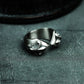 Iris Ring ¨C Handmade 925 Silver Open Eye Adjustable Band