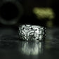 Guardian Beast Ring - 925 Silver Handmade Chinese Totem