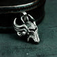 Horned Mask Pendant ¨C 925 Silver Handmade