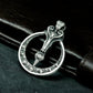 Serpent Key Pendant ¨C 925 Sterling Silver Handmade