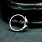 Abstract Demon Horn Ring - 925 Silver Handmade