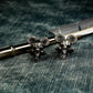 Roaring Mouse Skull Cufflinks - 925 Silver Handmade
