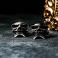 Victorian Skull Steampunk Cufflinks - 925 Sterling Silver Handmade