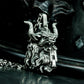 Mythic Bull Pendant - 925 Silver Handmade Strength Totem