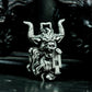 Mythic Bull Pendant - 925 Silver Handmade Strength Totem