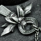 Flying Scarab Pendant - 925 Silver Handmade