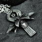 Flying Scarab Pendant - 925 Silver Handmade