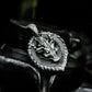 Beast Head Heart Pendant ¨C 925 Silver Handmade