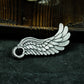 Mecha Feather Wing Pendant - 925 Sterling Silver Handmade