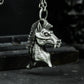 Zombie Horse Pendant - 925 Silver Handmade