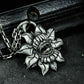 Venus Flytrap Pendant - 925 Silver Handmade Carnivorous Bloom