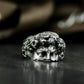 David Sculpture Ring - 925 Silver Handmade Classical Art