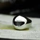 Smiley Face Ring - 925 Silver Handmade