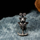 Mutant Double Headed Skull Cufflinks - 925 Silver Handmade