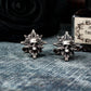 Devil's Skull Cufflinks - 925 Silver Handmade