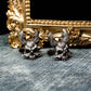 Death Devil Skull Cufflinks - 925 Silver Handmade