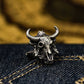 Skull Bull Cufflinks - 925 Sterling Silver Handmade