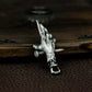 Clawed Hand with Cross Nail Pendant ¨C 925 Silver Handmade