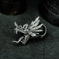 Quetzalcoatl Totem Pendant - 925 Silver Handmade