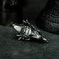 Quetzalcoatl Totem Pendant - 925 Silver Handmade