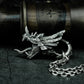 Quetzalcoatl Totem Pendant - 925 Silver Handmade