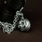 Bomb Skull Pendant ¨C 925 Silver Handmade