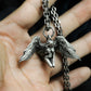 Kneeling Angel Pendant with Folded Wings - 925 Sterling Silver Handmade