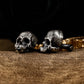 Bearded Skull Cufflinks - 925 Silver Handmade