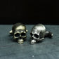 Skull Cufflinks - 925 Silver Handmade
