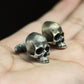 Skull Cufflinks - 925 Silver Handmade