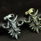 Ram Skull Pendant with Spiked Horns ¨C 925 Sterling Silver Handmade