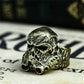 Soldier Skull Ring - 925 Silver Handmade