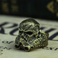 Soldier Skull Ring - 925 Silver Handmade