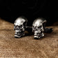 Glossy Skull Cufflinks, Vicious Design - 925 Sterling Silver Handmade