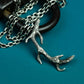 Deer Antler Pendant - 925 Silver Handmade Forest Totem