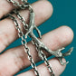Deer Antler Pendant - 925 Silver Handmade Forest Totem