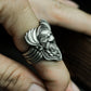 Phoenix Crest Ring ¨C 925 Sterling Silver Handmade