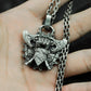 War Oath Fist Pendant - 925 Silver Handmade