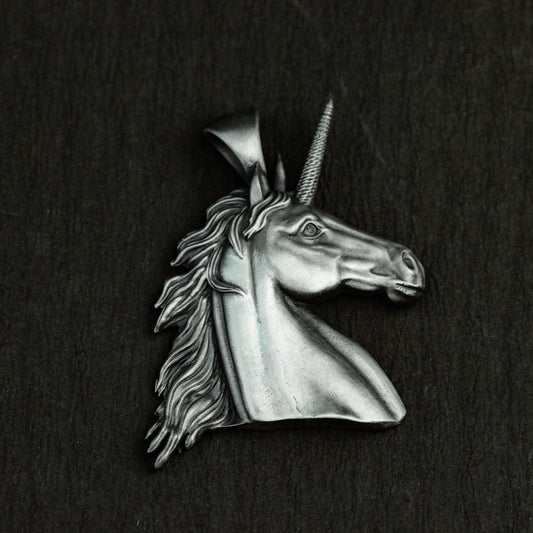 Unicorn Pendant - 925 Silver Handmade