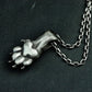 Realistic Wolf Paw Pendant - 925 Sterling Silver Handmade