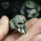 Baroque Spartan Skull Ring - 925 Silver Handmade