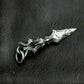 Dragon Hilt Sword Pendant - 925 Sterling Silver Handmade