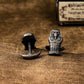 Mummy Skull Cufflinks - 925 Silver Handmade