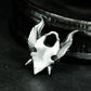 Winged God Pendant ¨C Handmade 925 Silver Beast Deity Necklace