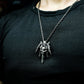 Angel Warrior Sword Pendant - 925 Sterling Silver Handmade