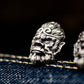 Monkey King Cufflinks - 925 Silver Handmade