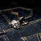 Orc Cufflinks, Berserker Hunter - 925 Sterling Silver Handmade